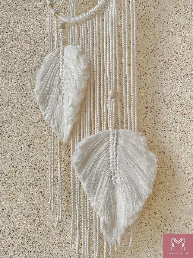 Macrame Dream Catcher | Handmade Spiritual Wall Hanging Decor | Macrame Mastery | MM-MF-23110402